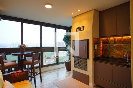 Sala de apartamento à venda com 3 quartos, 117m² em Petrópolis, Porto Alegre