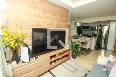 Sala de apartamento para alugar com 3 quartos, 60m² em Jardim das Maravilhas, Santo André