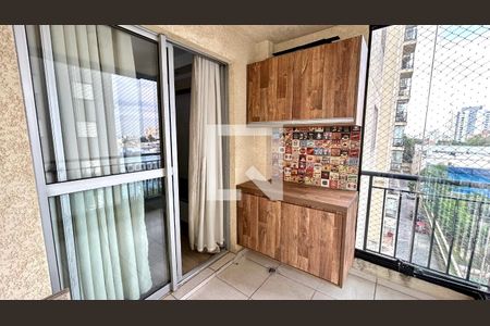 Varanda da Sala de apartamento para alugar com 3 quartos, 77m² em Picanço, Guarulhos
