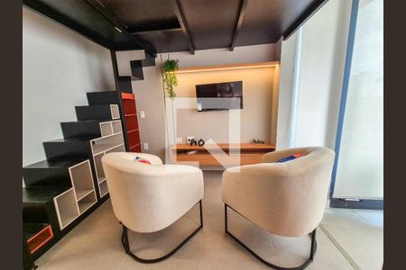 Sala de apartamento para alugar com 1 quarto, 26m² em Higienópolis, São Paulo