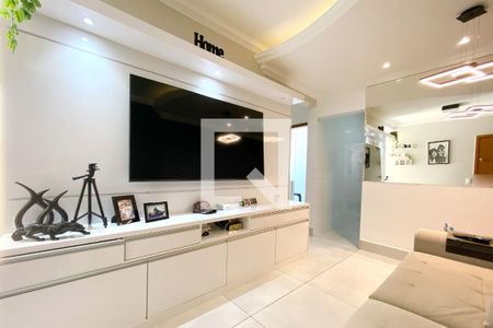 Sala de apartamento para alugar com 2 quartos, 97m² em Linda Vista, Contagem