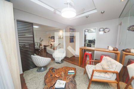 sala de apartamento à venda com 4 quartos, 168m² em Sion, Belo Horizonte