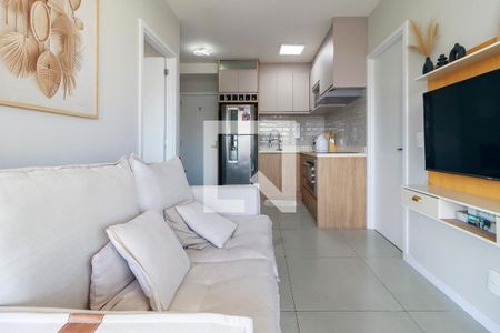 Sala de apartamento à venda com 2 quartos, 47m² em Santo Amaro, São Paulo