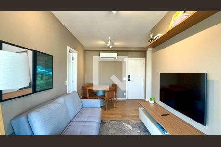 Sala de apartamento para alugar com 1 quarto, 47m² em Pinheiros, São Paulo