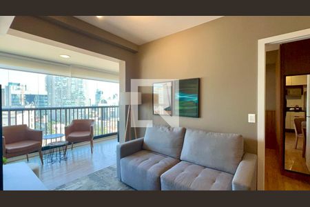 Sala de apartamento para alugar com 1 quarto, 47m² em Pinheiros, São Paulo