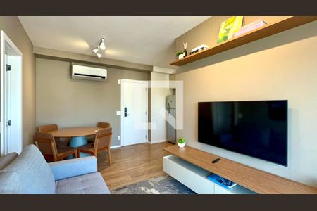 Sala de apartamento para alugar com 1 quarto, 47m² em Pinheiros, São Paulo