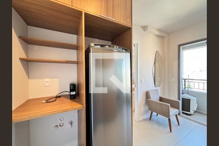 Sala/Cozinha de apartamento para alugar com 1 quarto, 25m² em Vila Nova Conceição, São Paulo