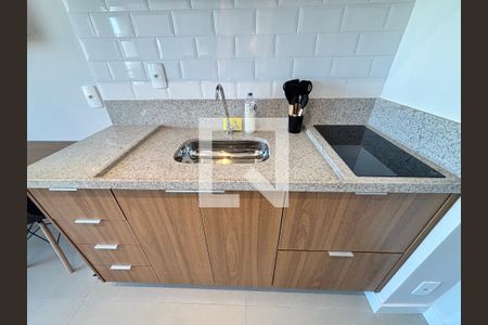 Sala/Cozinha de apartamento para alugar com 1 quarto, 25m² em Vila Nova Conceição, São Paulo