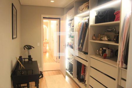Closet da suíte 1 de apartamento à venda com 3 quartos, 198m² em Cerâmica, São Caetano do Sul