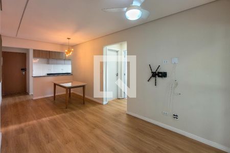 Sala de apartamento para alugar com 2 quartos, 69m² em Canto do Forte, Praia Grande
