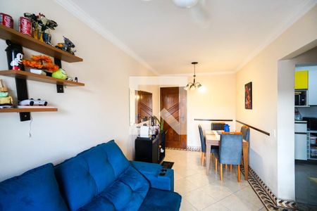 Sala de apartamento à venda com 3 quartos, 76m² em Vila Carlos de Campos, São Paulo