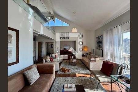 Sala de apartamento à venda com 4 quartos, 320m² em Brooklin, São Paulo