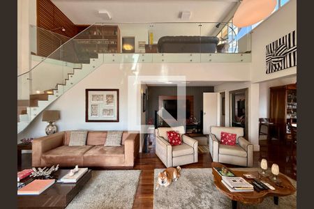 Sala de apartamento à venda com 4 quartos, 320m² em Brooklin, São Paulo