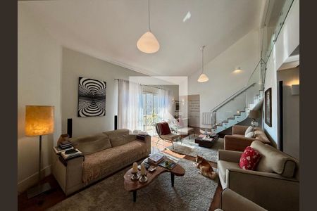 Sala de apartamento à venda com 4 quartos, 320m² em Brooklin, São Paulo