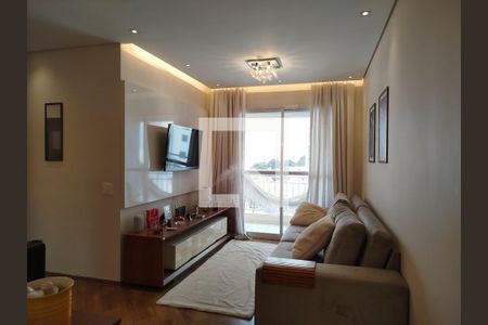 Sala de apartamento à venda com 3 quartos, 64m² em Chácara Seis de Outubro, São Paulo