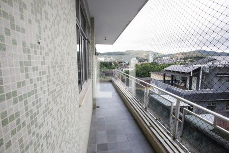 Varanda da Sala de apartamento para alugar com 2 quartos, 100m² em Tanque, Rio de Janeiro