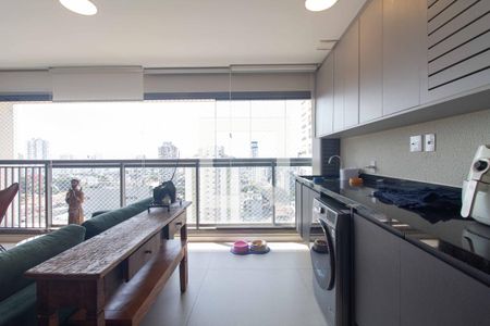 Área de Serviço de apartamento à venda com 2 quartos, 82m² em Vila Dom Pedro I, São Paulo