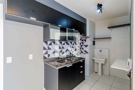 Cozinha de apartamento à venda com 2 quartos, 34m² em Barra Funda, São Paulo