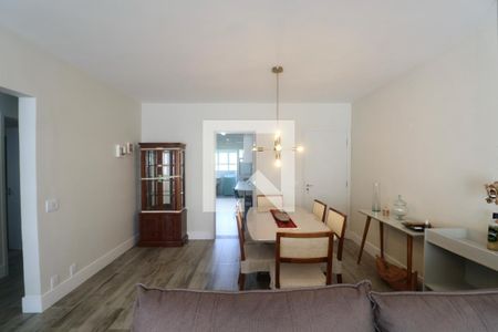 Sala de apartamento para alugar com 3 quartos, 140m² em Jardim Asturias, Guarujá