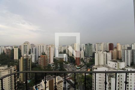 Vista Sala de apartamento para alugar com 2 quartos, 103m² em Vila Andrade, São Paulo