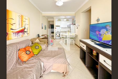 Sala de TV de apartamento para alugar com 3 quartos, 117m² em Ingleses do Rio Vermelho, Florianópolis