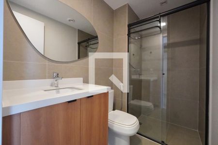 Banheiro de kitnet/studio para alugar com 1 quarto, 25m² em Vila Mariana, São Paulo