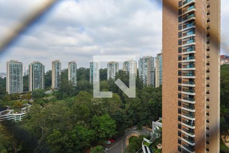Vista da Varanda da Sala de apartamento para alugar com 3 quartos, 160m² em Jardim Morumbi, São Paulo