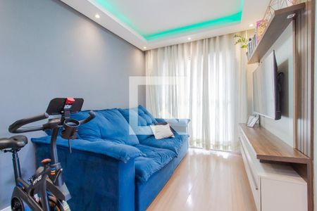 Sala de apartamento para alugar com 2 quartos, 50m² em Vila Guarani, Mauá