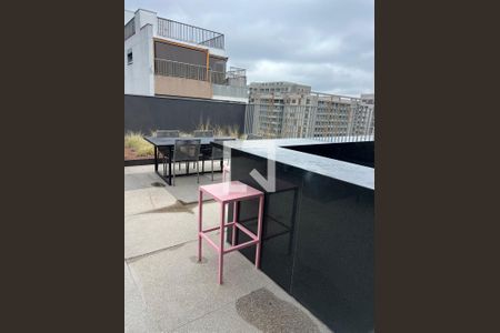 Área Externa de apartamento à venda com 1 quarto, 24m² em Indianópolis, São Paulo