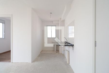 Sala/Cozinha/Área de serviço  de apartamento à venda com 2 quartos, 38m² em Água Branca, São Paulo