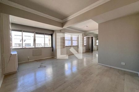 Sala  de apartamento para alugar com 5 quartos, 130m² em Copacabana, Rio de Janeiro