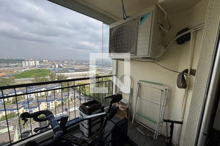 Varanda da Sala de apartamento à venda com 3 quartos, 64m² em Vila Prudente, São Paulo