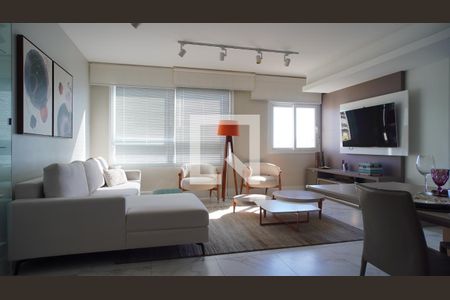 Sala de apartamento para alugar com 2 quartos, 91m² em São João, Porto Alegre