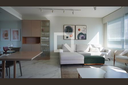 Sala  de apartamento para alugar com 2 quartos, 91m² em São João, Porto Alegre