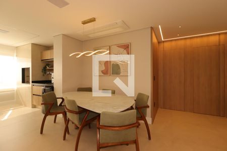 Sala de Jantar de apartamento à venda com 3 quartos, 113m² em Vila Bastos, Santo André