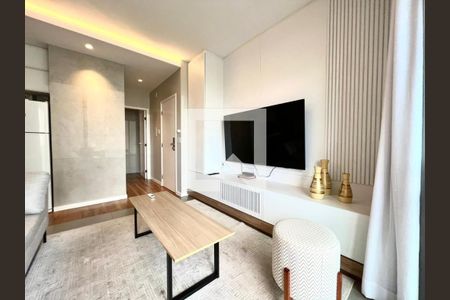 Sala de apartamento para alugar com 1 quarto, 50m² em Funcionários, Belo Horizonte