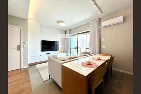 Sala de Jantar de apartamento para alugar com 1 quarto, 50m² em Funcionários, Belo Horizonte