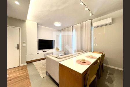 Sala de Jantar de apartamento para alugar com 1 quarto, 50m² em Funcionários, Belo Horizonte