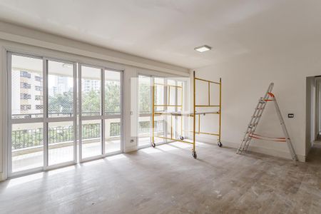 Sala de apartamento para alugar com 4 quartos, 162m² em Moema, São Paulo