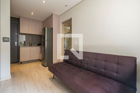 Sala/Cozinha de apartamento para alugar com 1 quarto, 30m² em Jardim Paulista, São Paulo