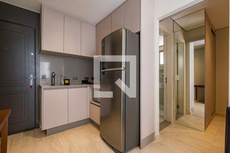 Sala/Cozinha de apartamento para alugar com 1 quarto, 30m² em Jardim Paulista, São Paulo