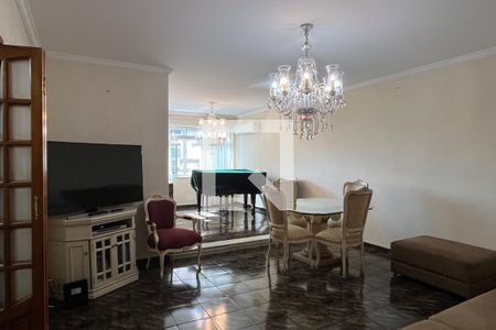 Sala de apartamento para alugar com 3 quartos, 187m² em Ponta da Praia, Santos