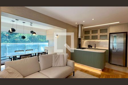 Sala de apartamento para alugar com 2 quartos, 70m² em Jardins, São Paulo