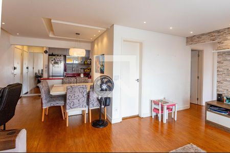 Sala  de apartamento à venda com 2 quartos, 85m² em Centro, Diadema