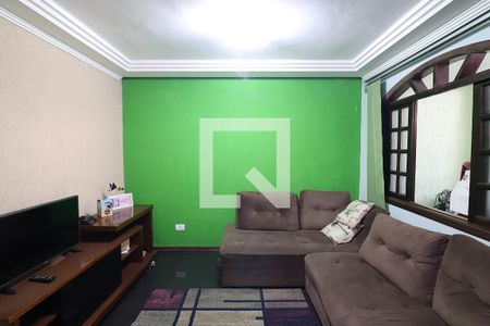 Sala de casa à venda com 4 quartos, 126m² em Jardim Santo André Cdhu, Santo André