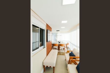 Varanda da Sala de apartamento à venda com 3 quartos, 109m² em Vila Galvão, Guarulhos