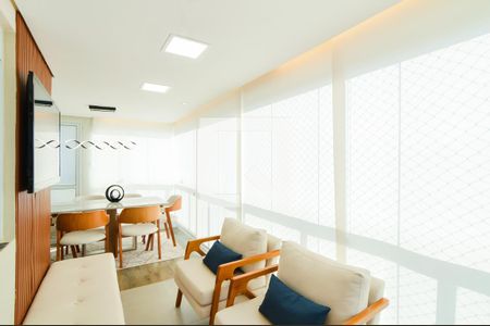 Varanda da Sala de apartamento à venda com 3 quartos, 109m² em Vila Galvão, Guarulhos