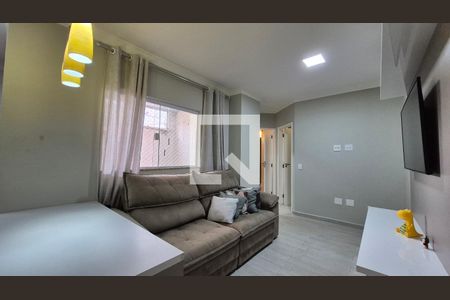 Sala de apartamento à venda com 2 quartos, 45m² em Vila América, Santo André