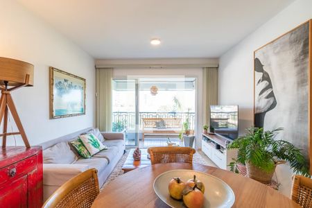 Sala de apartamento para alugar com 2 quartos, 74m² em Alphaville Conde Ii, Barueri