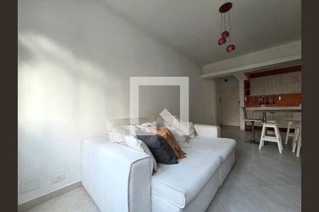 Sala de apartamento para alugar com 1 quarto, 54m² em Indianópolis, São Paulo
